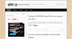 Desktop Screenshot of coloresprimarios.com